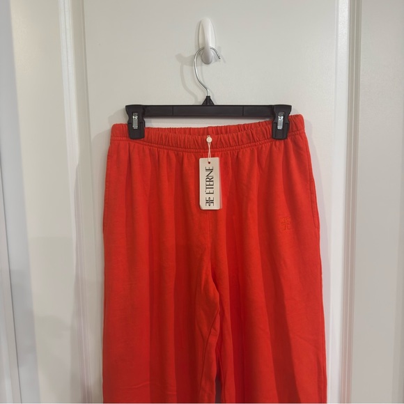 Eterne Boyfriend Pocket Sweatpants Poppy Red - Picture 5 of 12